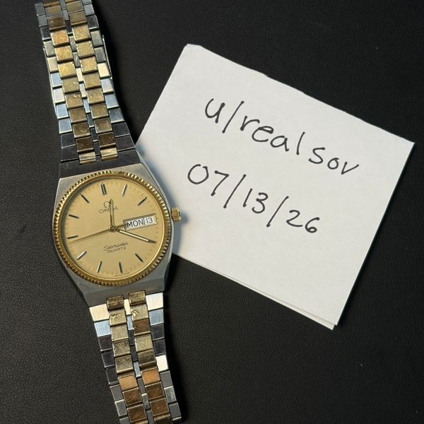 [WTS] Vintage Omega Seamaster Quartz ref. 196.0250 - $480