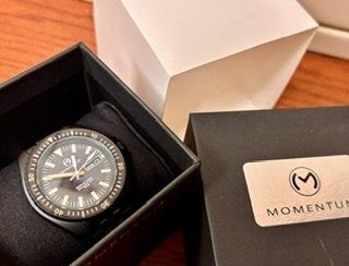 FS: MINT Momentum Sea Quartz 30 Eclipse - Solar Black-Ion […