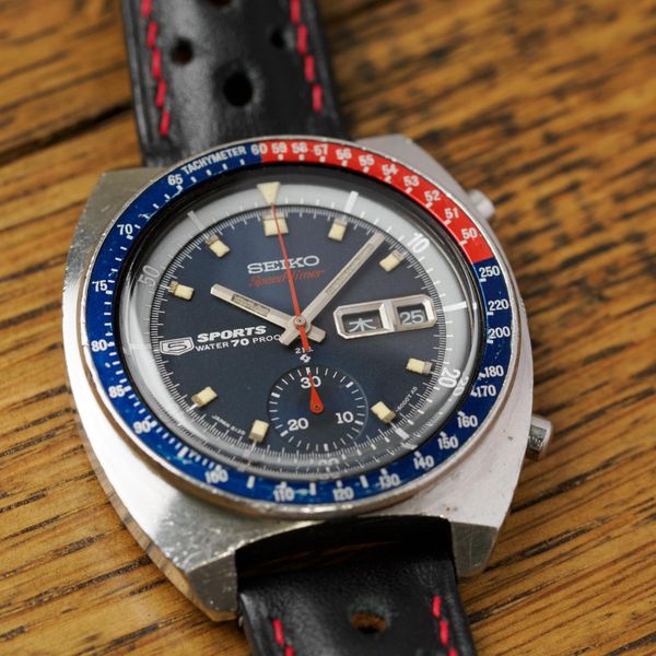 [WTS] Rare April 1969 Seiko Speed-Timer 6139-6000 "Pepsi" |…