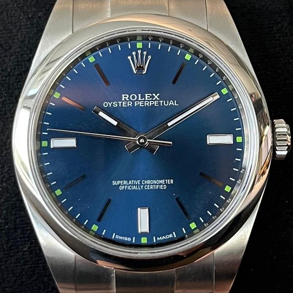 [WTS][US] Rolex Oyster Perpetual 39 - Blue Dial - 39mm - 11…