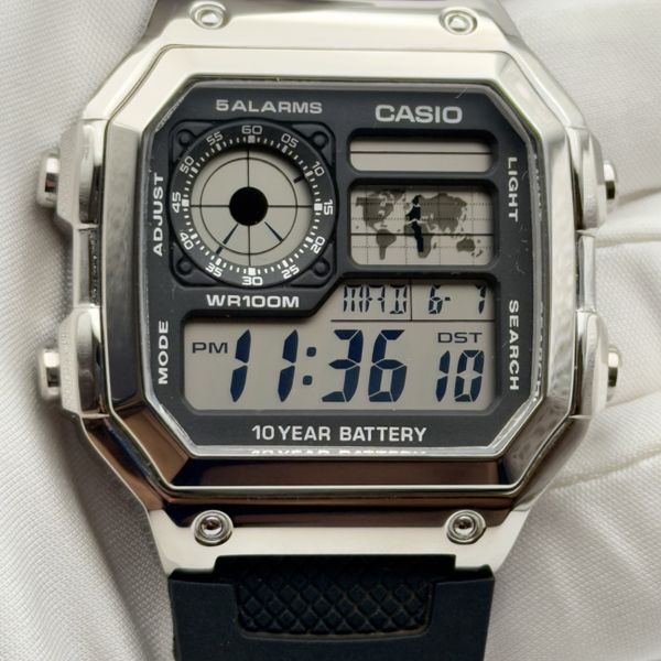 Casio Royale Metal Case Mod w/ Extra Straps AE1200WH