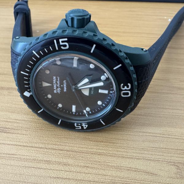 [WTS] Blancpain × Swatch Fifty Fathoms plus extra strap