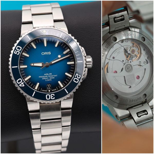 [WTS] Oris Aquis. Calibre 400. Box, Papers..