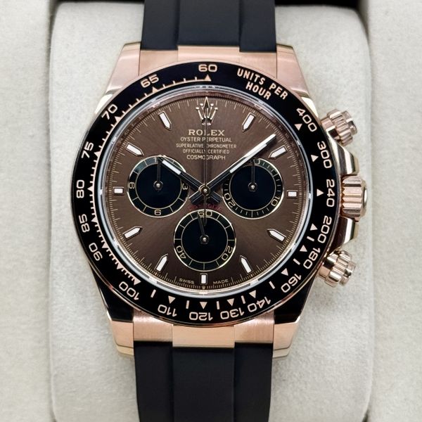 FSOT:2026 Rolex Daytona 40mm 126515LN Rose Gold Oysterflex …