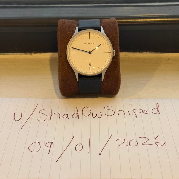 [WTS] Sternglas Aesthet Automatic – Very Good Condition – $…