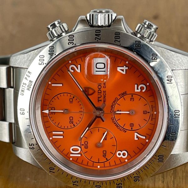[WTS] Tudor Prince Date Chronograph Incredibly Rare Orange …