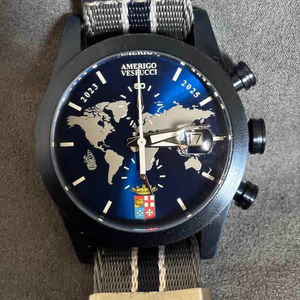 FS: Locman Blue Plated Americo Vespucci: Midnight Blue - Ra…