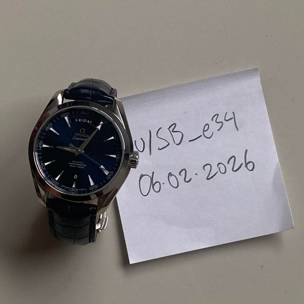 [WTS] Omega Seamaster Aqua Terra Day Date, Blue dial.