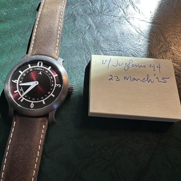 [WTS][REPOST] Ming 17.03 GMT Burgundy Full Kit Straps and B…