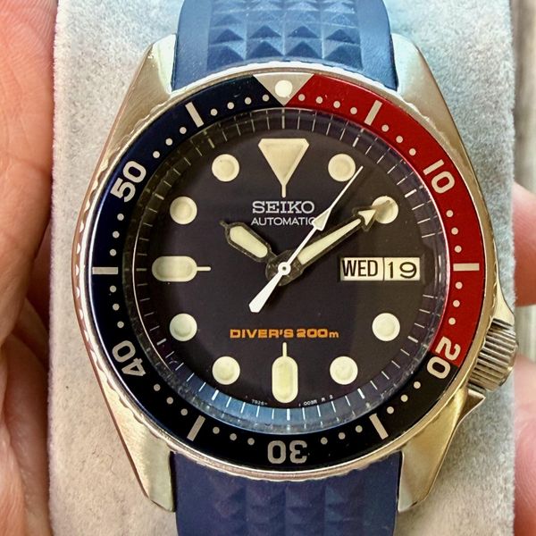 [WTS] Seiko SKX015 – Mid-Size Classic Diver – Uncle Straps …
