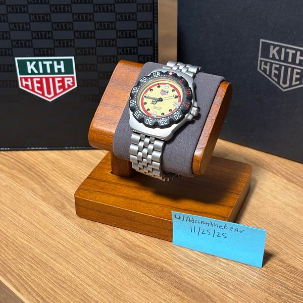 [WTS] Tag “Kith” Heuer | Cheapest Available | $1750 SHIPPED
