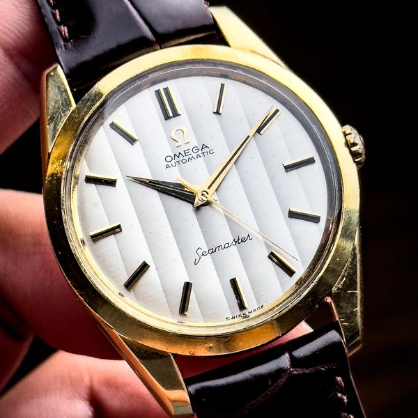 [WTS] 1962 Omega Seamaster Gold-Capped Curtain/Tapestry Dia…