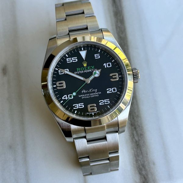 FS: The Speed King: Rolex Air-King – Ref 116900 – Box & Pap…