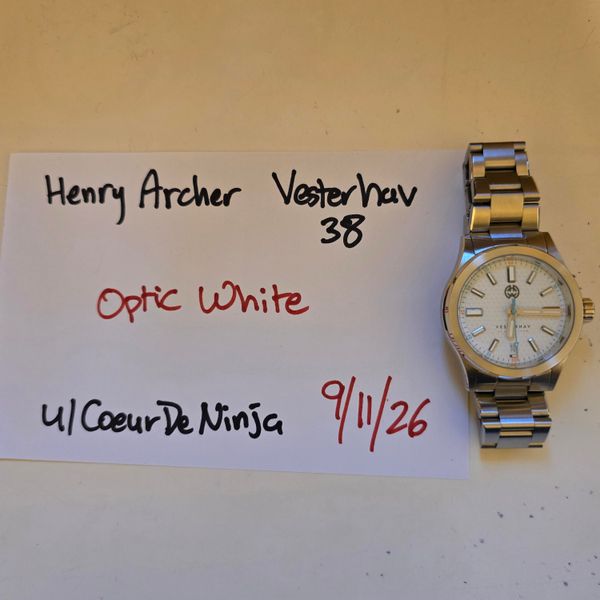[WTS] Henry Archer Vesterhav 38 Optic White