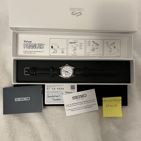 [WTS] Like New Seiko SRPK27 Snoopy Limited Edition from AD!