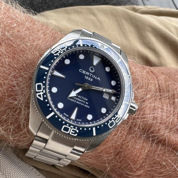 Certina 43mm DS Action Diver Powermatic 80-C0326071104100🇨🇭…