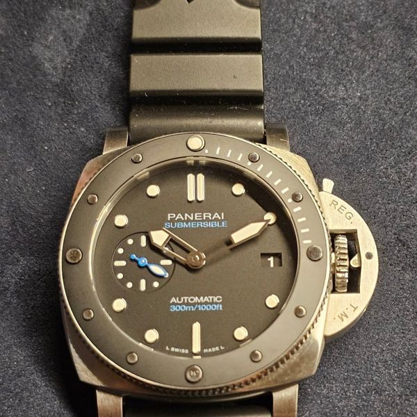 Panerai PAM00683 Submersible 42mm schwarz Keramiklünette 02…