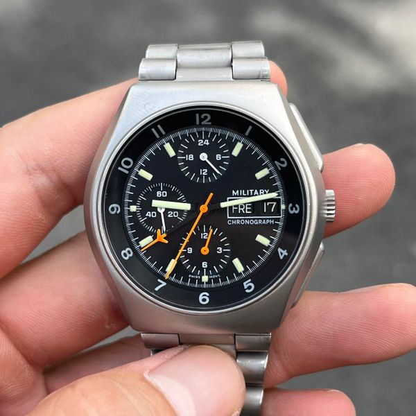 [WTS] “Super Rare” TUTIMA 798 Military Chronograph Lemania …