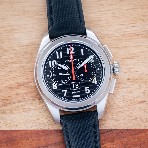 [WTS] 2025 Zenith Pilot Flyback Chrono Big Date $7,350