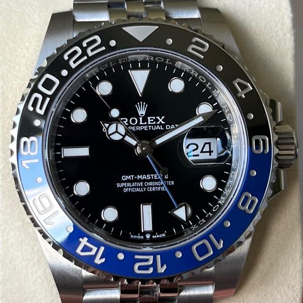 [WTS][US] Rolex GMT Master II - Batgirl Black/Blue Bezel - …