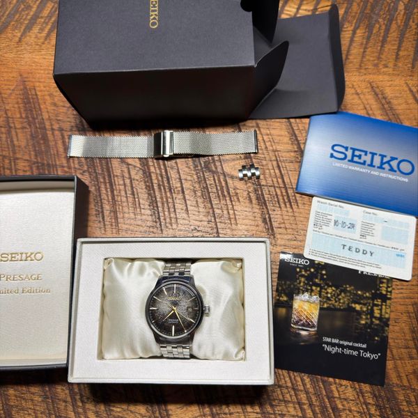 [WTS] Seiko Presage “Night Time Tokyo” $699