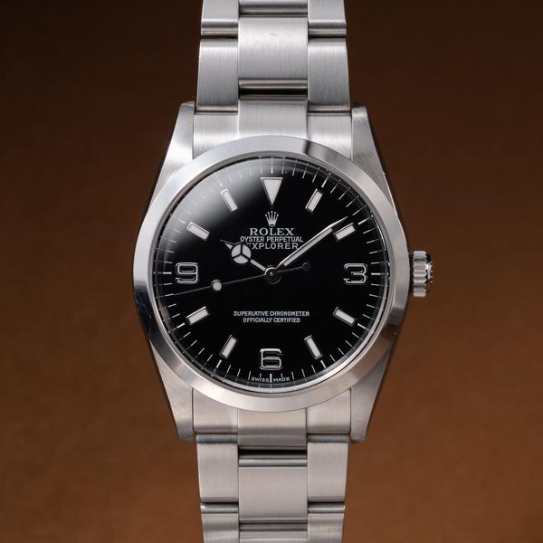 FS: 2001 Rolex Explorer 114270 with Service Papers