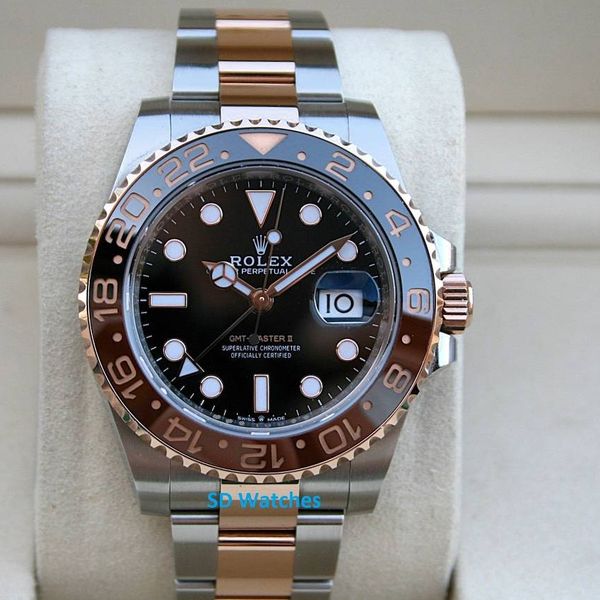 FS: Rolex 126711 GMT MASTER II ROSE GOLD & STEEL ROOTBEER