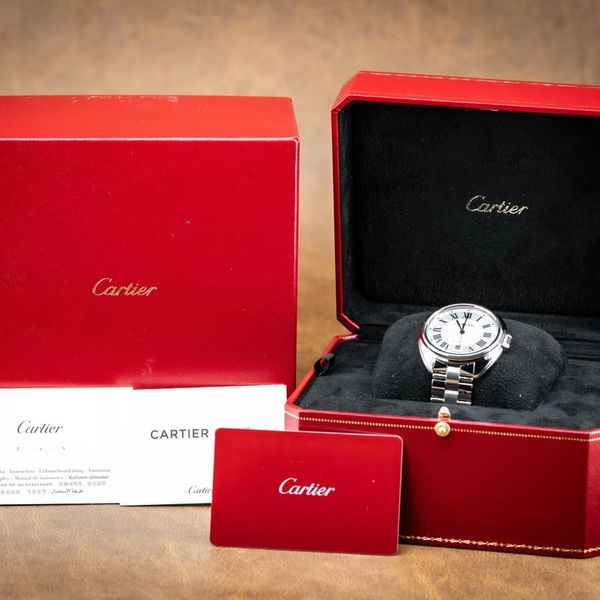 [WTS] Cartier Cle De Cartier 40MM Silver Dial Steel Bracele…