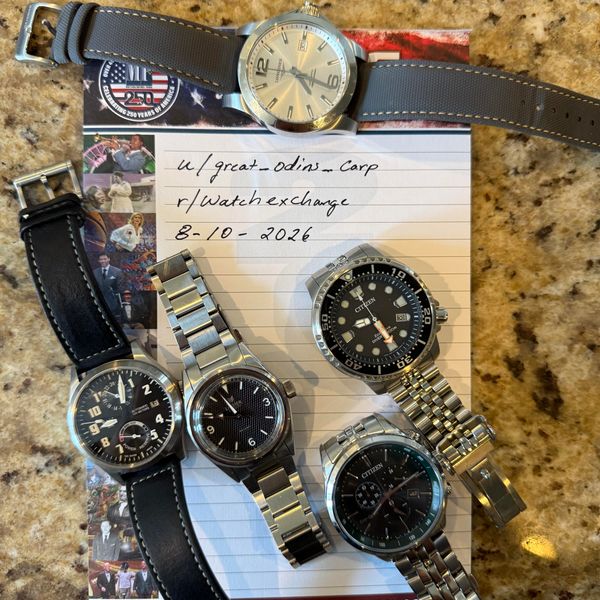 [WTS] 5 Watches for sale: Ball, Longines, Lorier, and Citiz…