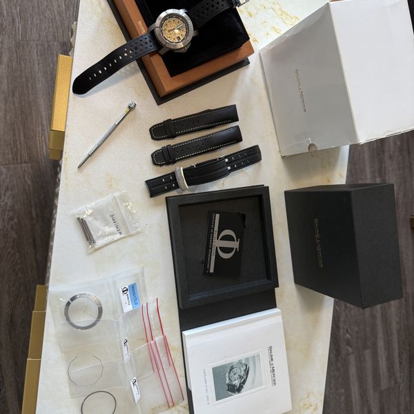 Baume & Mercier "Capeland S XXL" Ref. 65414 1000M Titanium …
