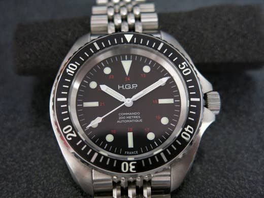 HGP Commando Automatic Watch full kit straps and bracelet