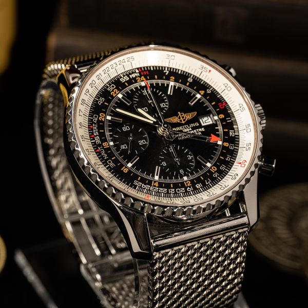 [WTS] Breitling Navitimer World GMT A2432212/B726 Box & pap…