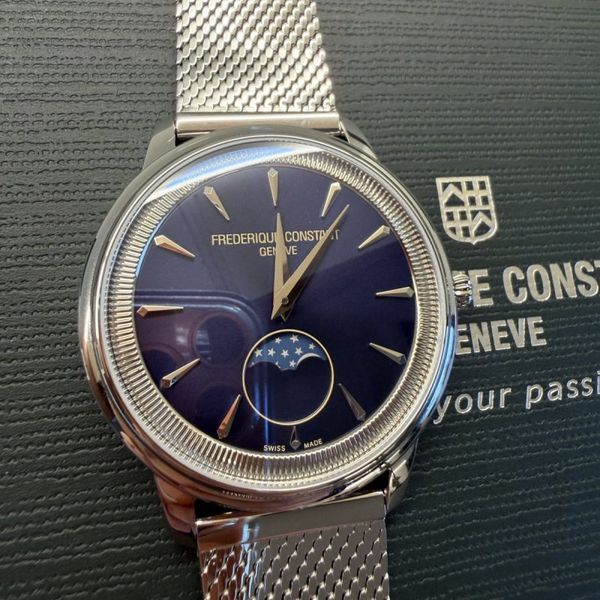 Frederique Constant Classics Moneta Moonphase FC-206N3S6B a…