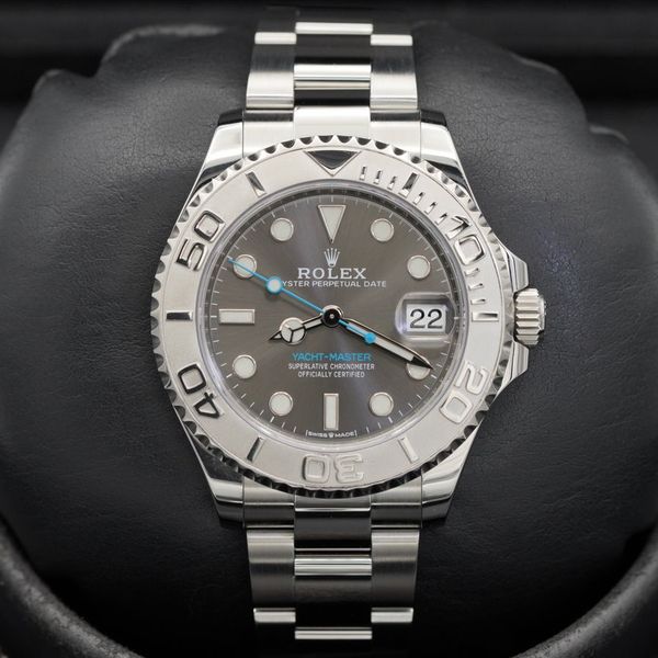 FSOT: Rolex Yacht Master 37 "2022" - 268622 - Rhodium - Sta…