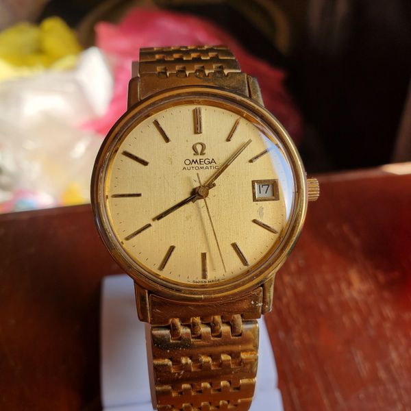 [WTS] 1975 Omega Seamaster Ref. 166.0202 | Brushed Gold Dia…