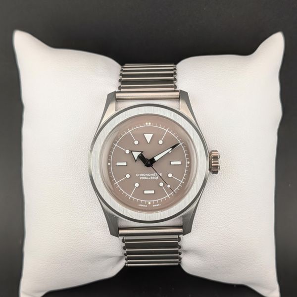 [WTS] Serica 6190-3 M.S.L. Field Chronometer - Storm Grey (…