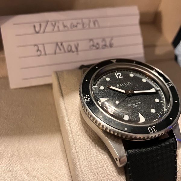 [WTS] Baltic Aquascaphe Classic Black 39mm