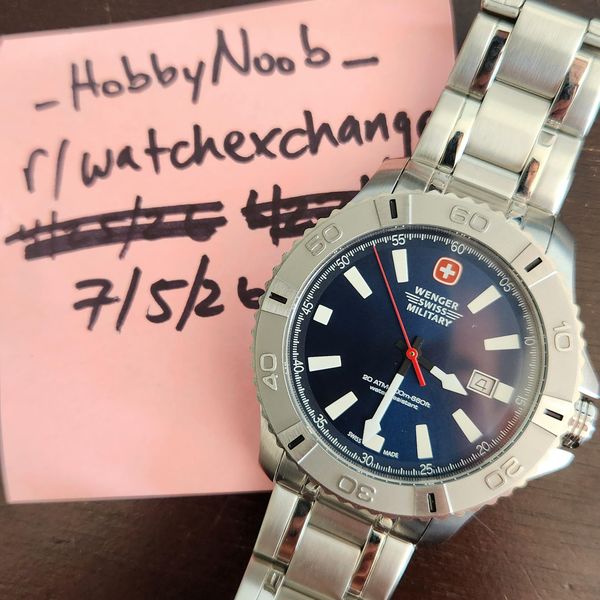 [WTS] Used Wenger Divers - Quartz, 200m wr, $99 each shippe…