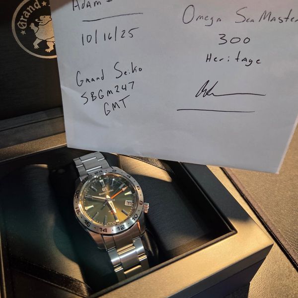 [WTS] Grand Seiko SBGM247 Automatic GMT Green Dial (Full Ki…