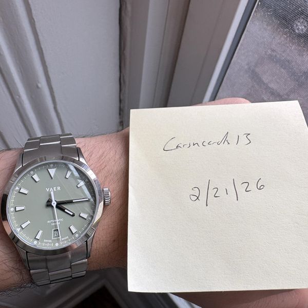 [WTS] Vaer A7 Olive (Sellita Movement) (Price Drop!)