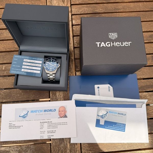 Tag Heuer Aquaracer WAN2111 Caliber 5 ( ETA ), blau