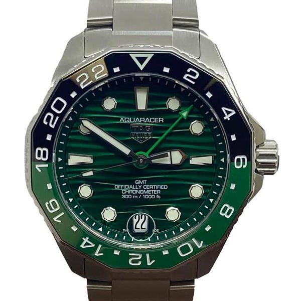 TAG Heuer Aquaracer GMT WBP5115.BA0013 Green Dial Automatic…