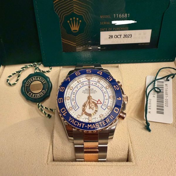 FS Rolex 116681 Yachtmaster 2 2023