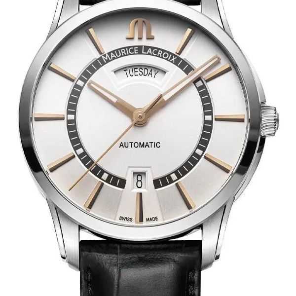 Maurice Lacroix Pontos Automatic 41mm Steel Day-Date Mens W…