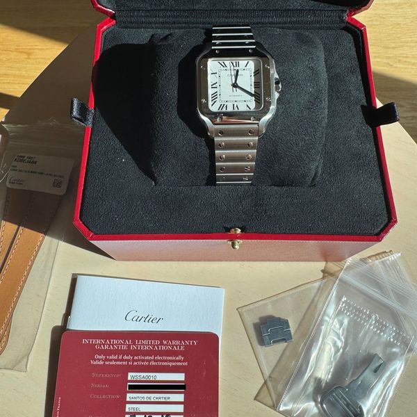 [WTS] Cartier Santos Medium (WSSA0010) - Full Set - $5250