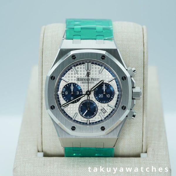 FSOT: Audemars PIGUET ROYAL OAK CHRONO 26315ST SILVER BLUE …