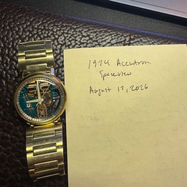 [WTS] 1974 Accutron Spaceview - Read Description