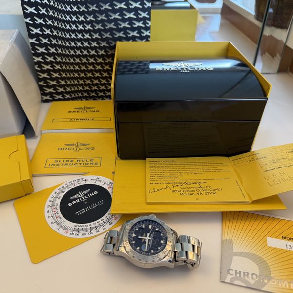 Breitling Airwolf Naval Centennial 100th Anniversary Limite…