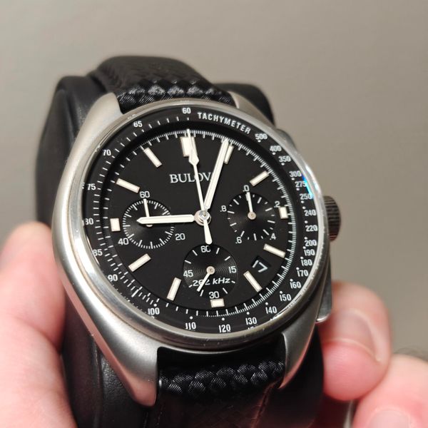 [WTS] Bulova Lunar Pilot 96B521 45mm $350 shipped full kit