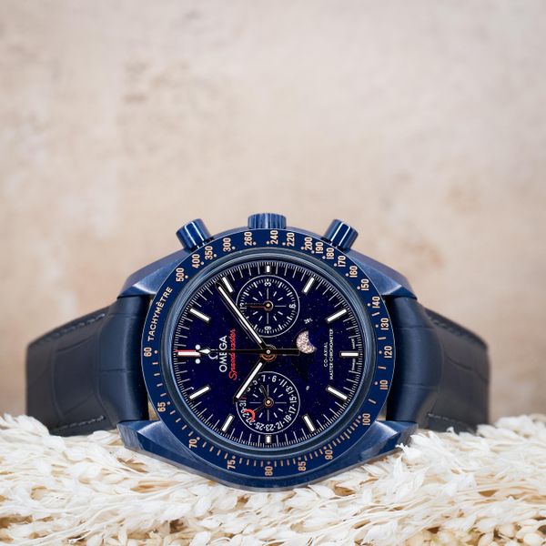 [WTS] Omega Speedmaster Moonphase Blue Side of The Moon "Av…